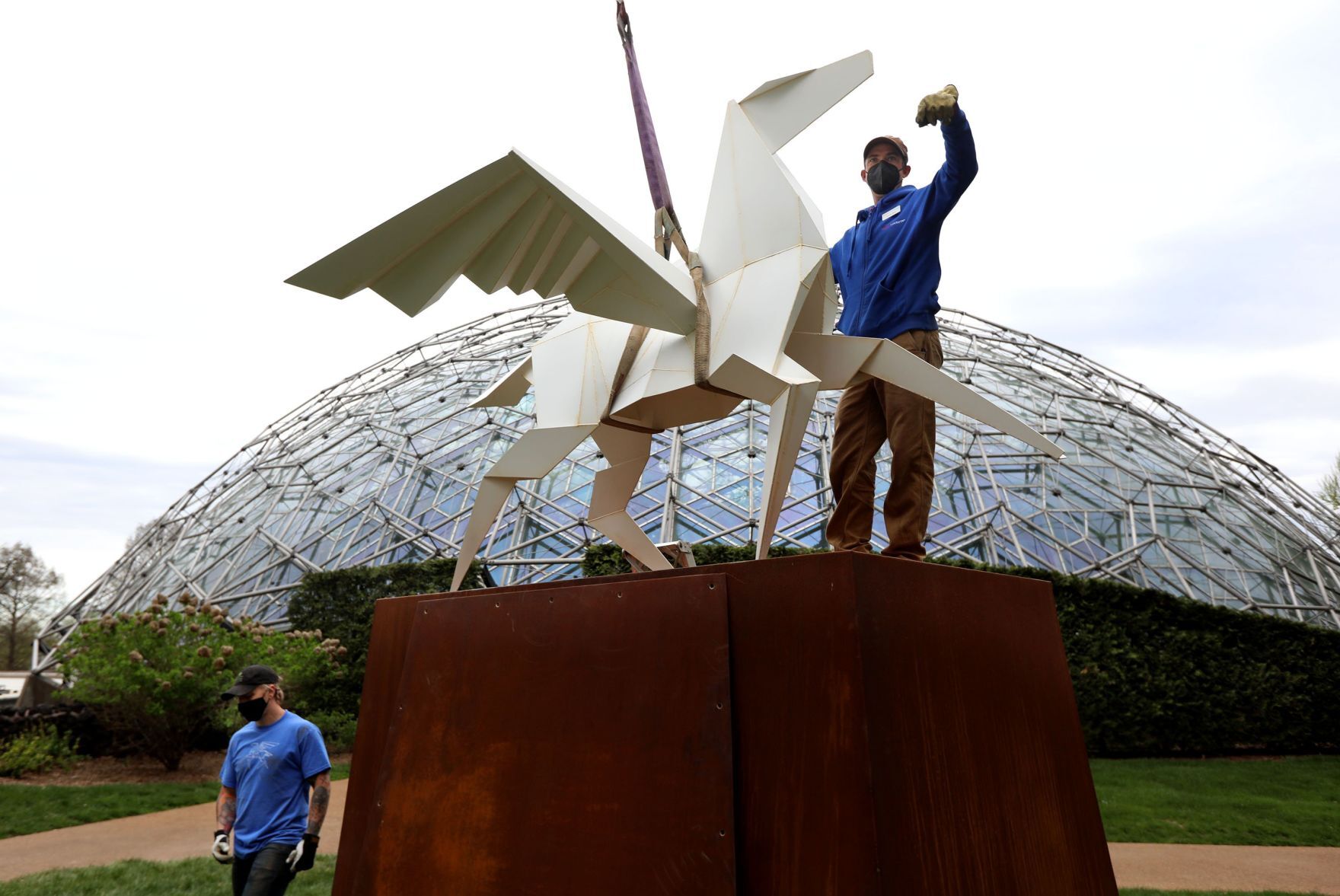 Scenes from Origami in the Garden